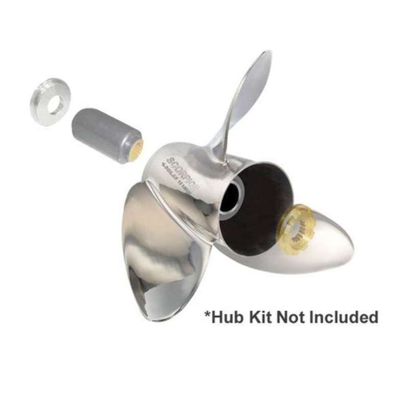 Solas Rubex S3 3 Blade 15-1/8 X 21P Propeller 9561-151-21