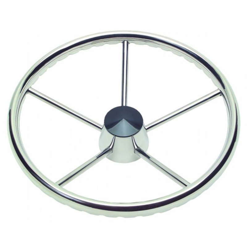 Schmitt  Ongaro 170 Finger Grip Destroyer 5-Spoke 13.5 Stainless Steel Cap 3/4 Tapered Shaft w/Knob