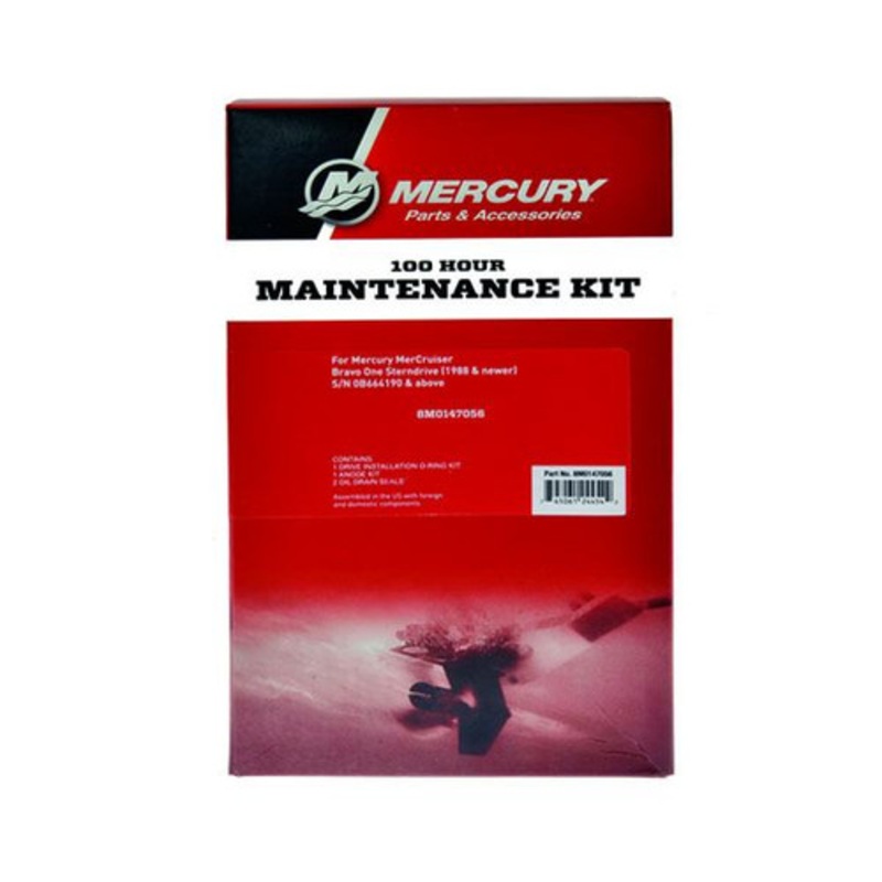Mercruiser 8M0147056 100-Hour Service Kit Bravo One