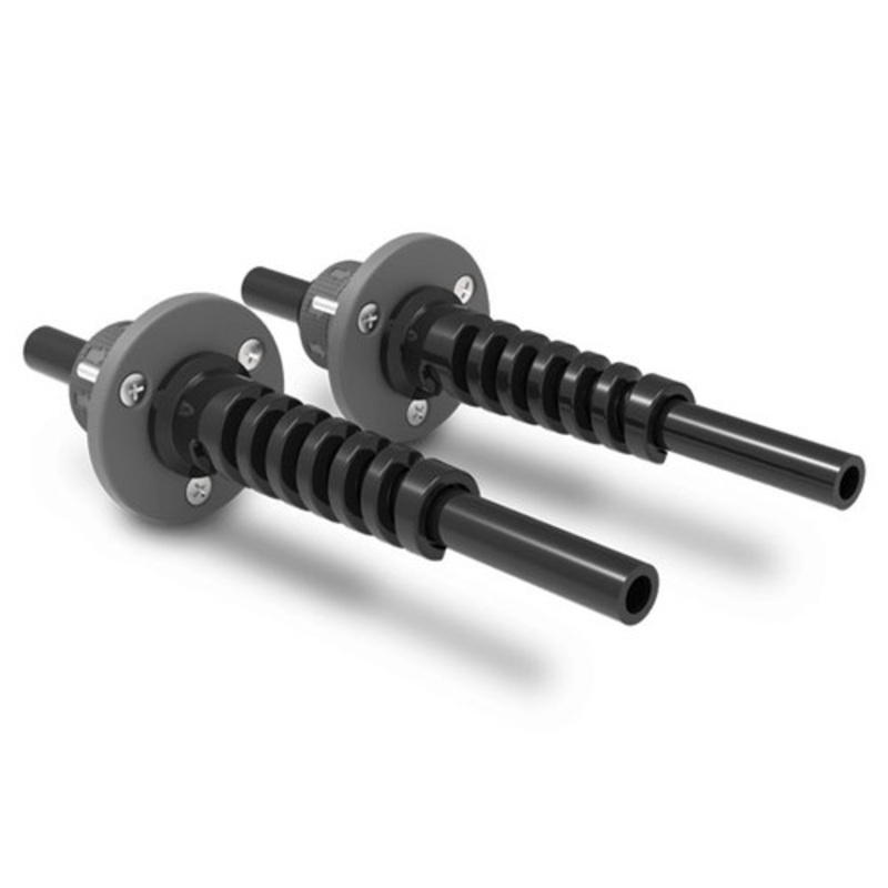 SeaStar HO7105 Single Hose Bulkhead Fitting Kit – Plastic
