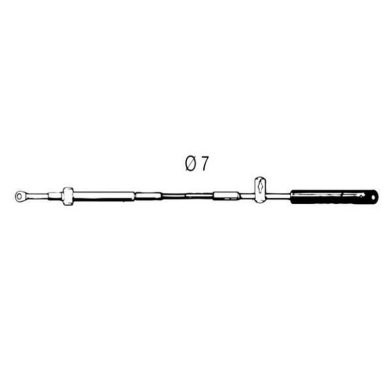 Uflex C5 Mercury – Mercruiser Control Cable