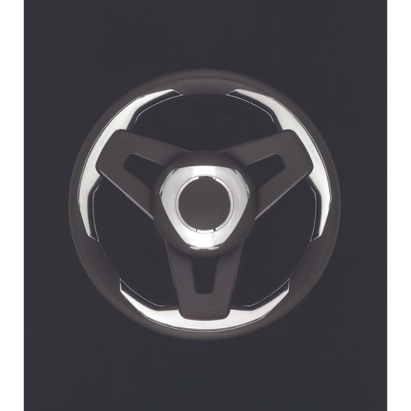 Uflex Loredan 13.8 Steering Wheel – Black Spokes