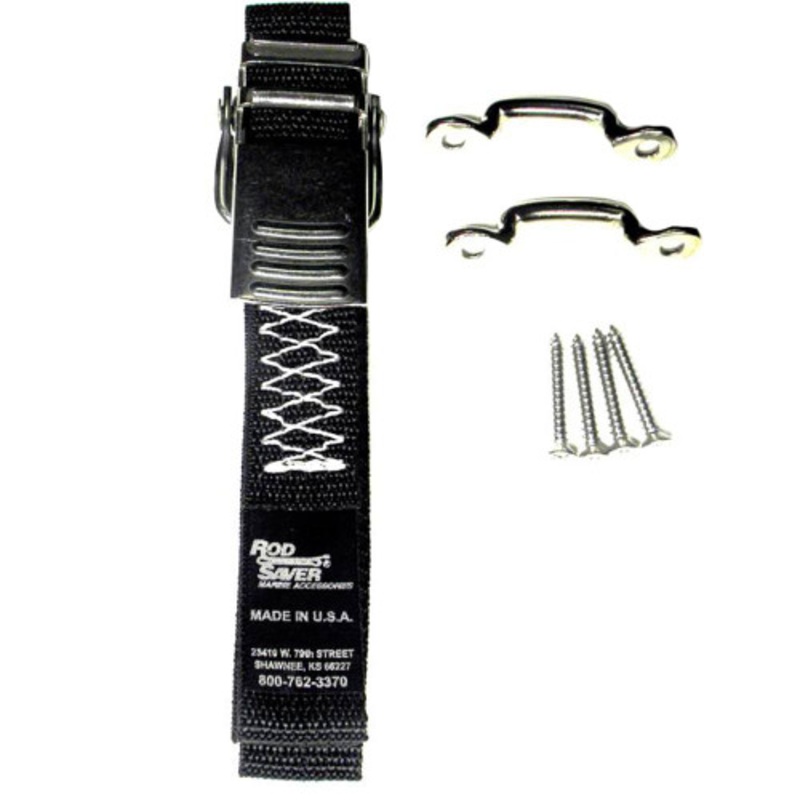 Rod Saver Stainless Steel Battery/Gas Tank Tie-Down – 48