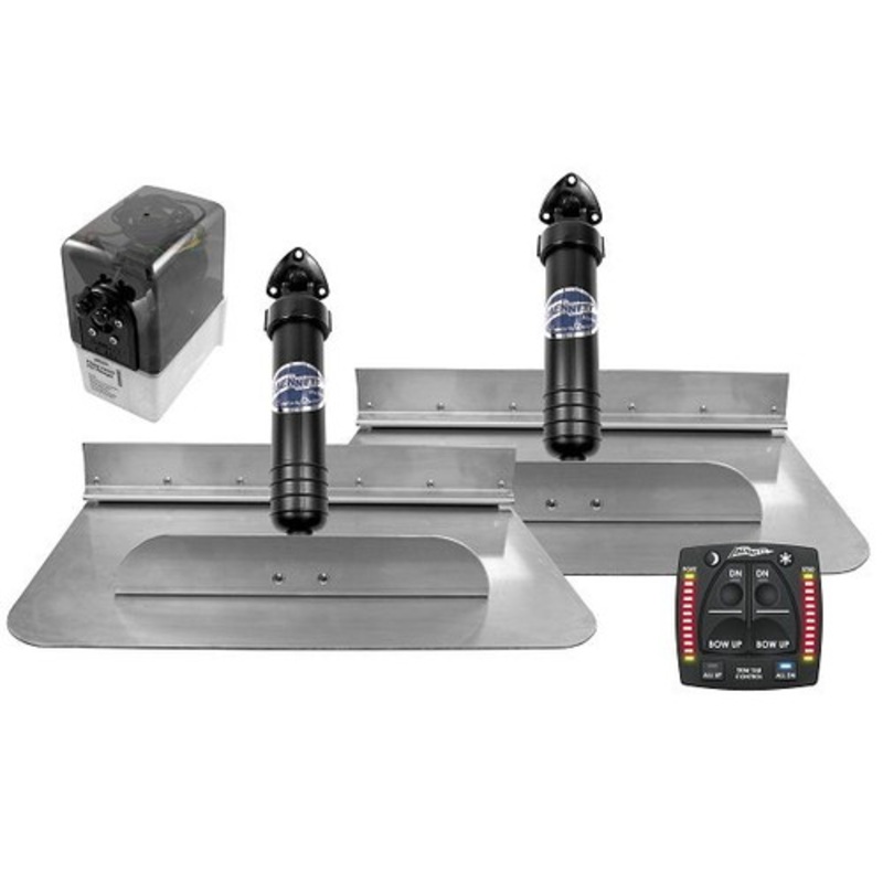 Bennett 18 x 12 Hydraulic Trim Tab Kit w/ All-in-One Control