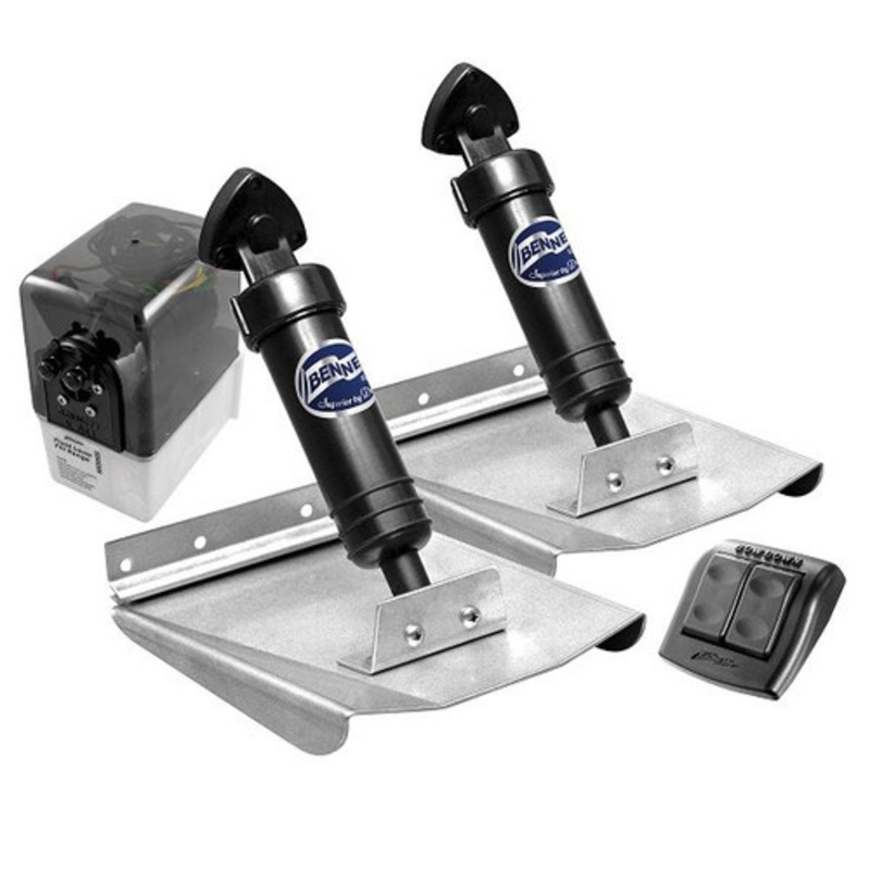 Bennett M80 Complete Sport 8 x 10 Hydraulic Trim Tab Kit