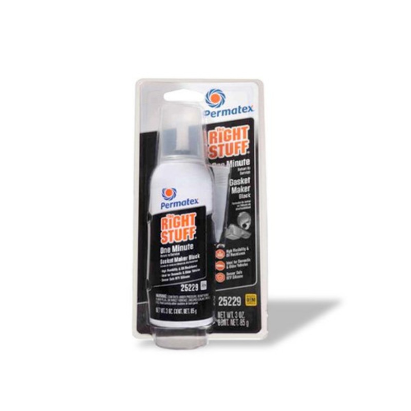 Permatex The Right Stuff 1min Black Silicone Gasket Maker 3oz