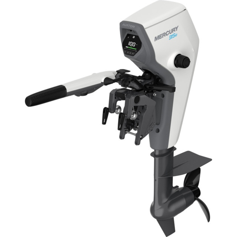 Mercury Avator 35e Tiller 9.9HP Electric Outboard Motor 15 Shaft 35ESH