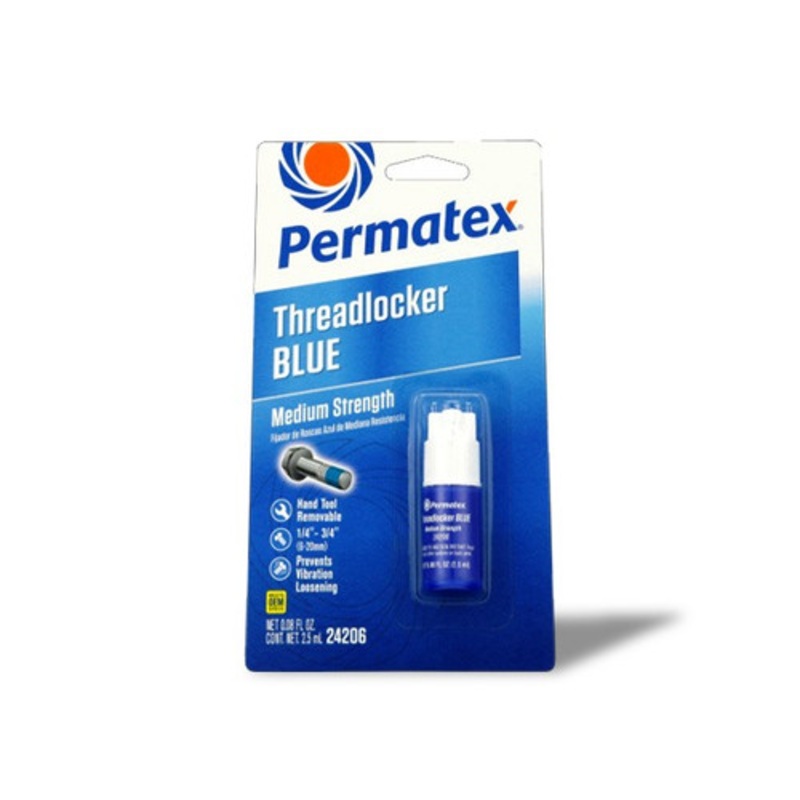Permatex Medium Strength Threadlocker Blue 2.5ml