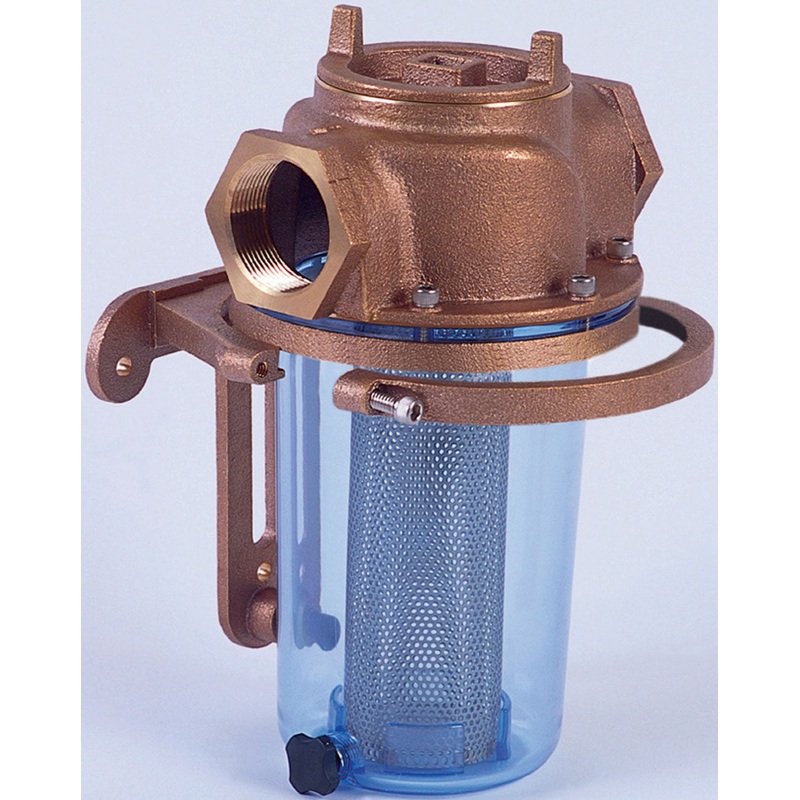 Sea Strainer Complete Assembly Marine Hardware 1-1/4 Inch NPT