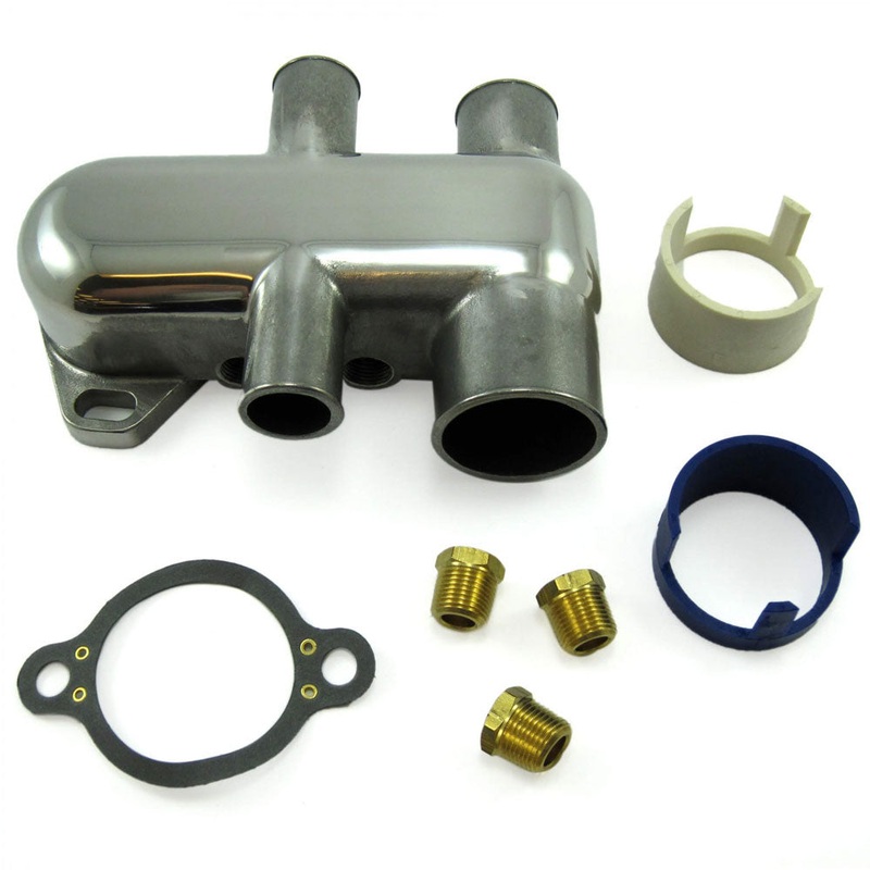 Housing Thermostat Housing Stainless Steel GM Mercruiser Complete Sierra 18-1989