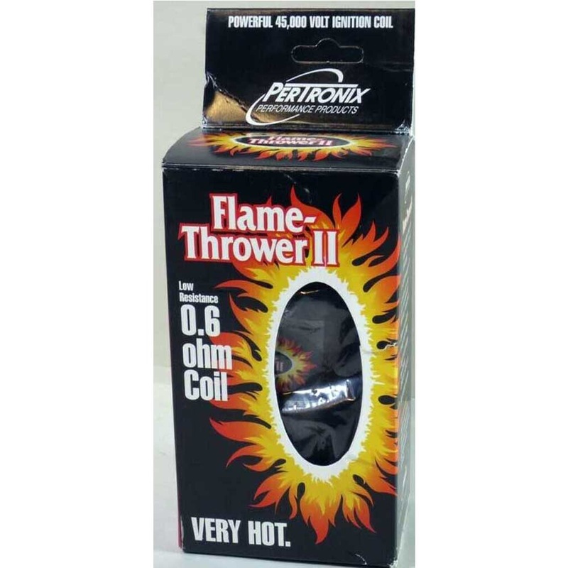 Ignition Coil Pertronix Flame Thrower II – 0.6 OHMS OEM# 45111
