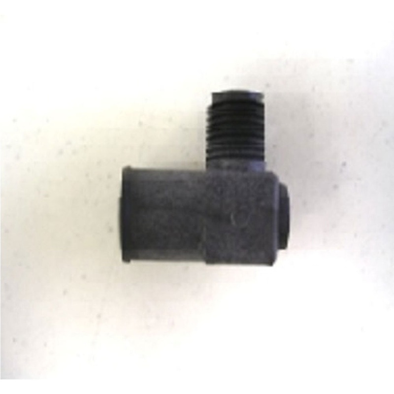 Fitting 1/2 NPT X 1 Barb 90 Degree For Manifold Water Drain Hose Indmar 605085