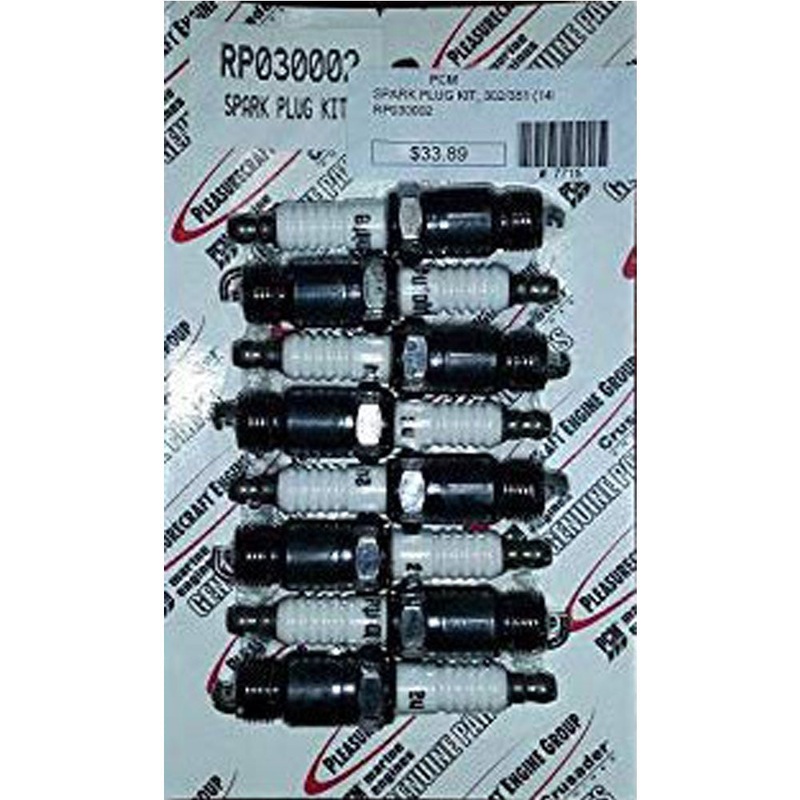 Spark Plug Set Ford 302 – 351 -14MM – Autolite #24 Set Of 8 OEM RP030002