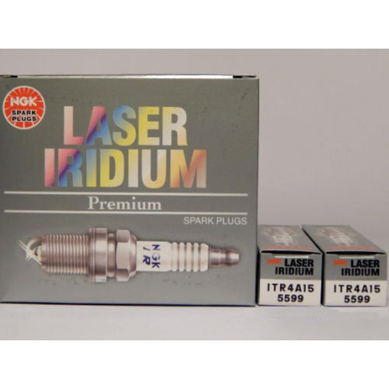 Spark Plug Set NGK-5599 Laser Iridium ITR4A15 Set Of 8 Replaces PCM RP030010
