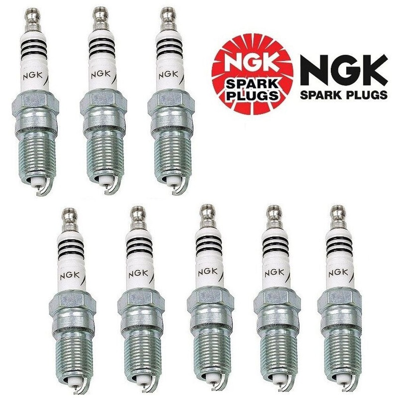 Spark Plug Set PCM – Indmar – 8.1L – 6.0L Set Of 8 NGK-7164 Iridium TR55IX Replaces RP030009