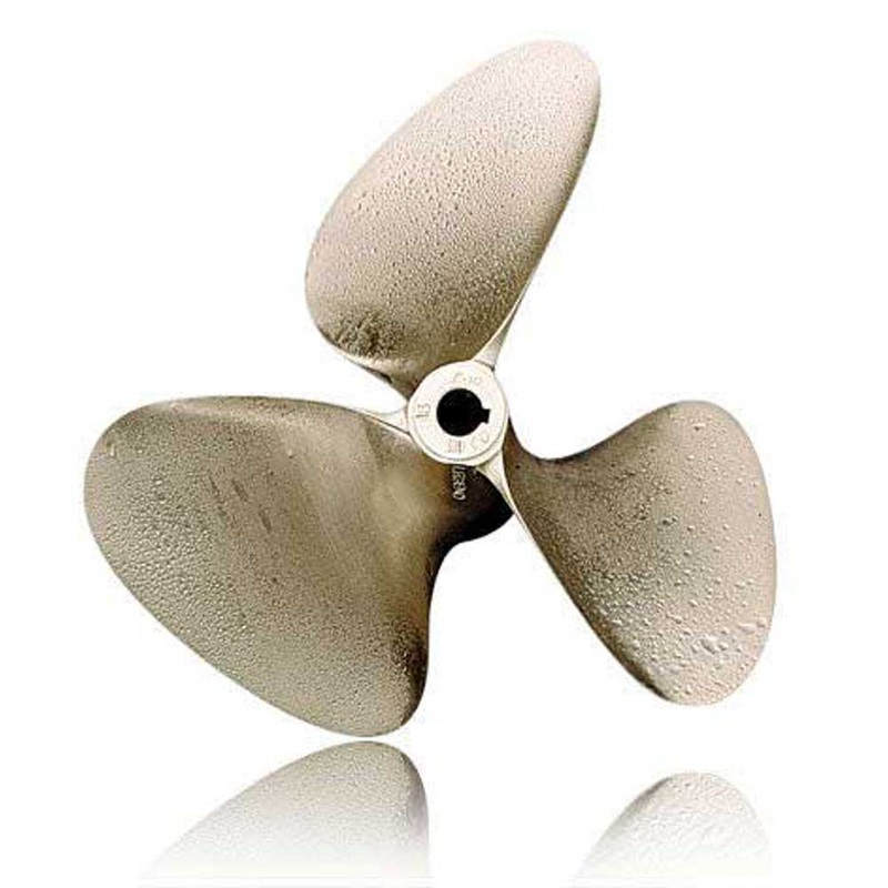 # 1056 OJ Legend 3 Blade Propeller 1-1/8 Bore Left Hand 14.00 X 18.00 Cup .090