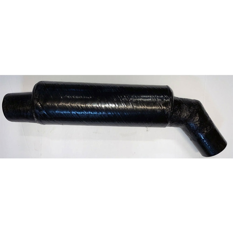 1994-1999 Muffler Mastercraft – 3.5 Inlet  w/45 Angle  – 3.5 Outlet – SS19/SS190B/190/205 OEM 252026