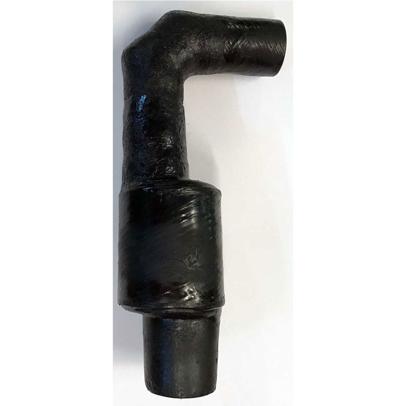 Muffler Tige’ – 3 Inlet w/90 Angle – 3.5 Outlet – Port – 6 Body Length OEM – UM-TB-4178-P