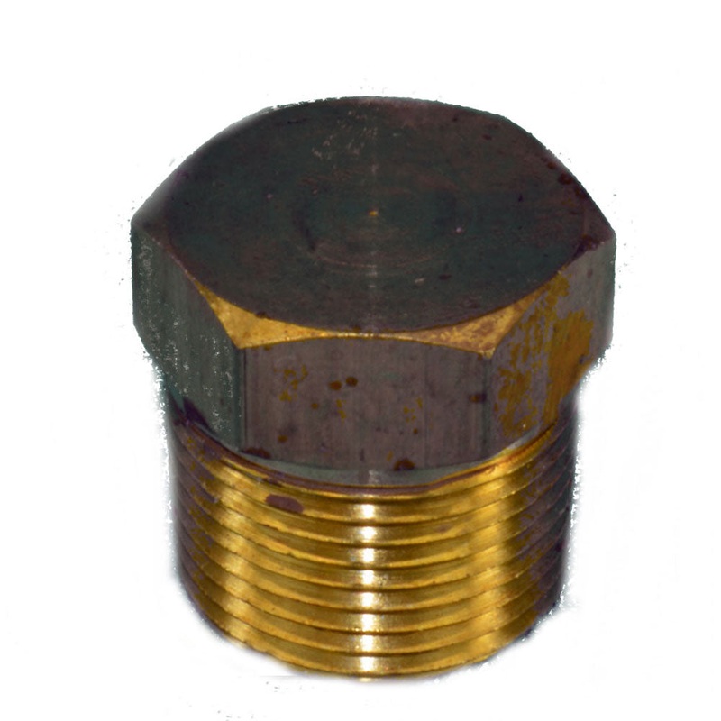 Pipe Plug Brass Exhaust Manifold Drain Plug Hex Head 3/4 Inch NPT Brass PCM – Indmar OEM RS3533A