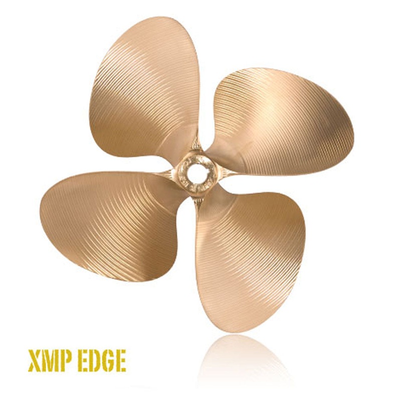 # 475 OJ WAKEPRO-V3 Edge 4 Blade Propeller 1-1/8 Bore Left Hand 14.25 X 14.50 Keyed .110 Cup