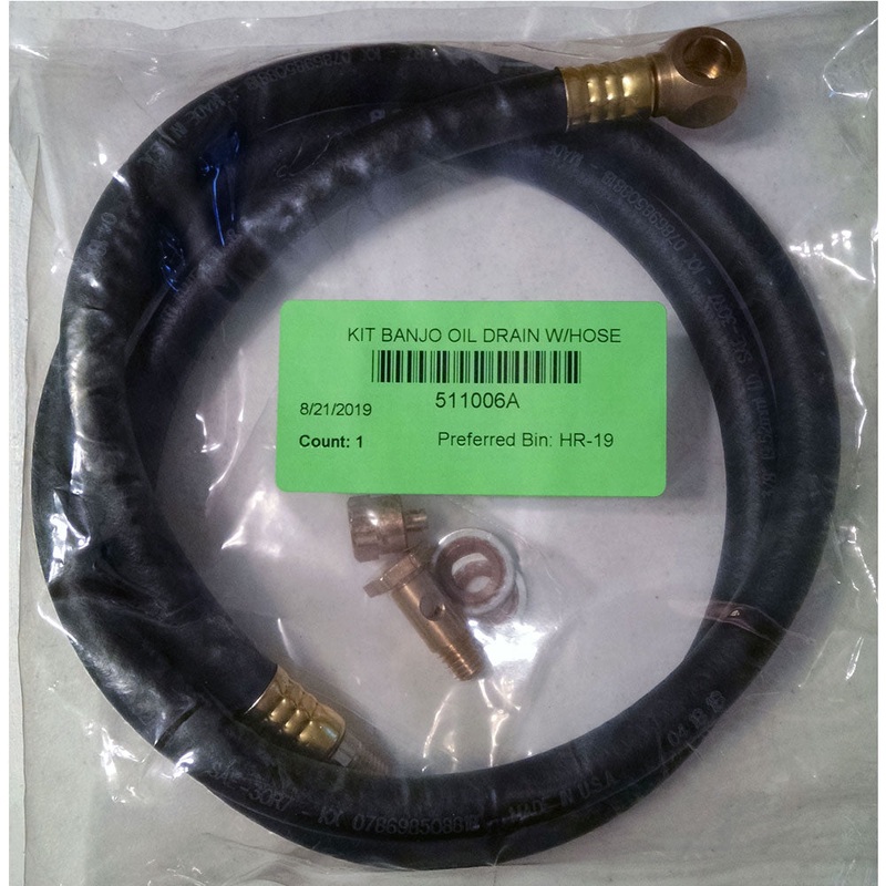 Drain Hose Metric With Banjo Bolt OEM Indmar 51-1006A