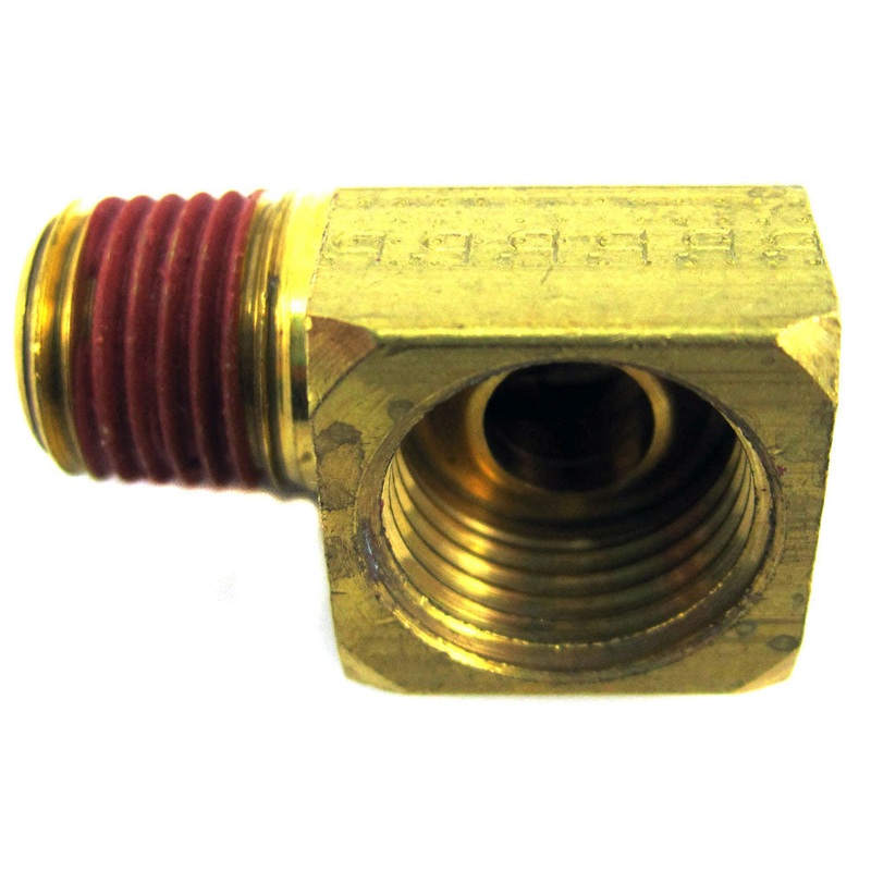 Fitting Elbow Inverted Flare 3/8 Inch For Fuel Pump Original Crusader R024017