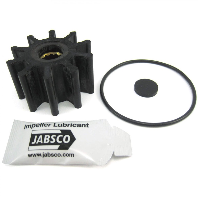 Impeller Kit Jabsco OEM Splined Neoprene Impeller Full Kit Jabsco-3085-0001-P