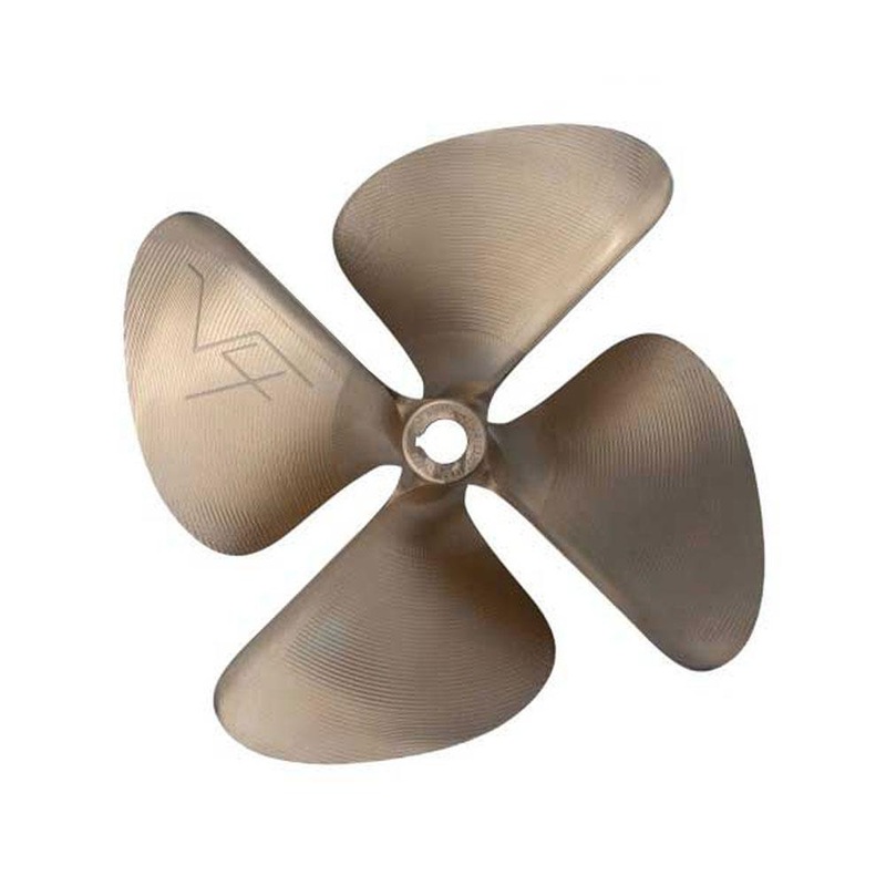 # 1778 OJ WAKEPRO-V4 – 4 Blade Propeller 1-1/4 Left Hand 17.00 X 15.50 Cup .120 New V-4 Series