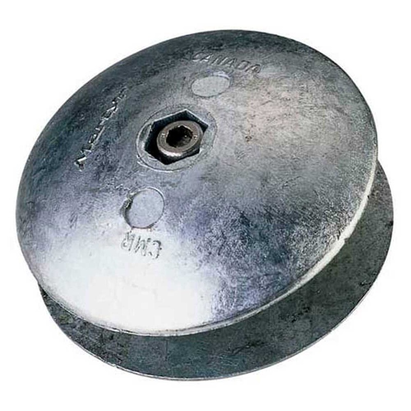 Anode Aluminum 3-3/4 For Rudder Aluminum Canadian Metals Brand Martyr