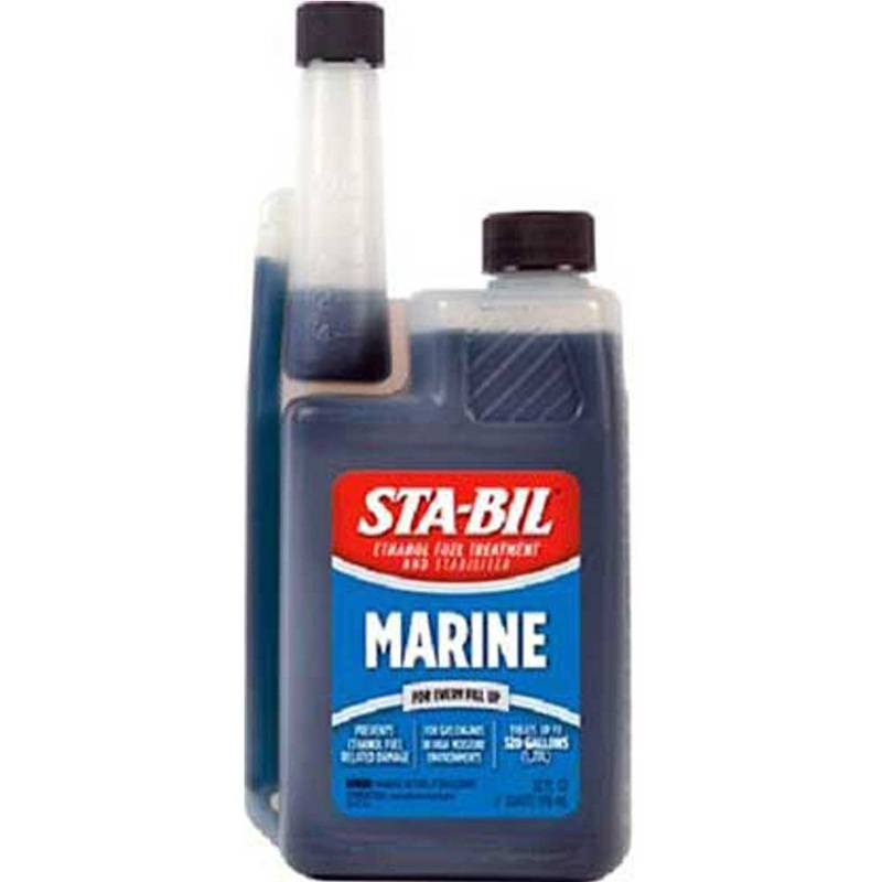 Sta-Bil Marine Formula Gas-Diesel Fuel Stabilizer – Ethanol Treatment 32 Ounce Concentrated