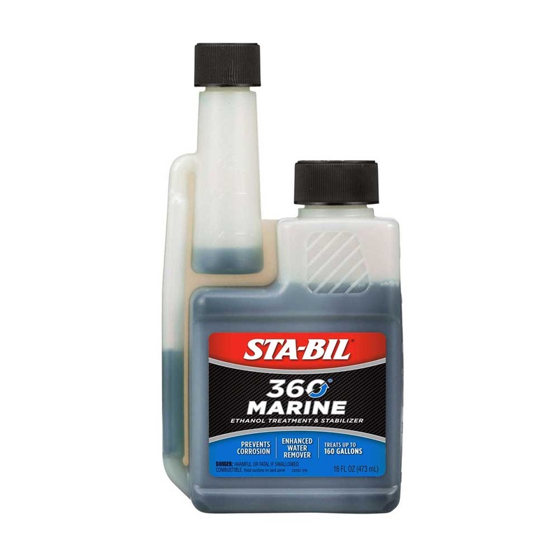 Sta-Bil Marine Formula Gas-Diesel Fuel Stabilizer-Ethanol Treatment 8 Oz. Concentrated