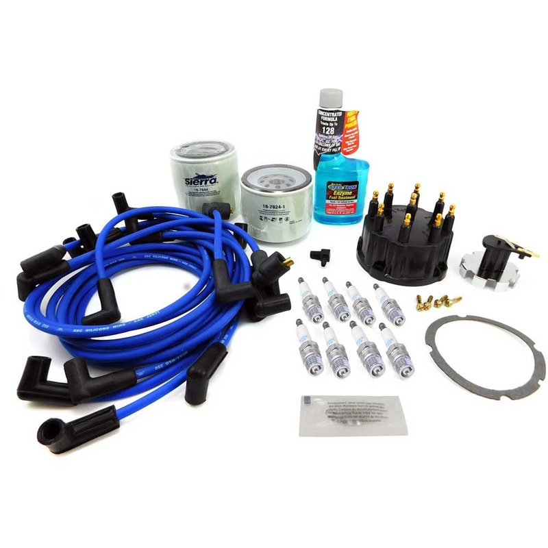 Tune Up Kit Mercruiser 7.4 Liter Thunderbolt Complete Tune Up Kit Pre Vortec M74TBOLT