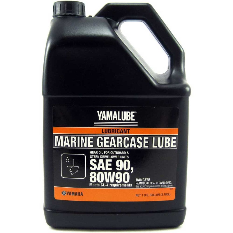 1 Gallon Yamalube Marine Gearcase Lube Yamaha ACC-GEARL-UB-GL