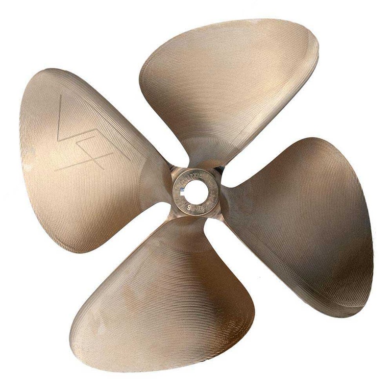 # 1784 OJ WAKEPRO-V4 – 4 Blade Propeller 1-1/4 Left Hand 18.00 X 14.00 Cup .120 New V-4 Series