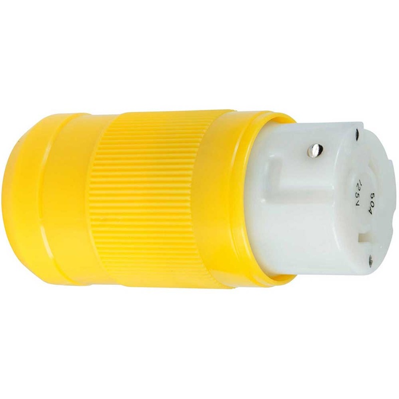50 Amp 125 Volt Locking Female Connector