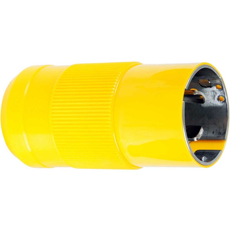 50 Amp 125 Volt Locking Male Plug