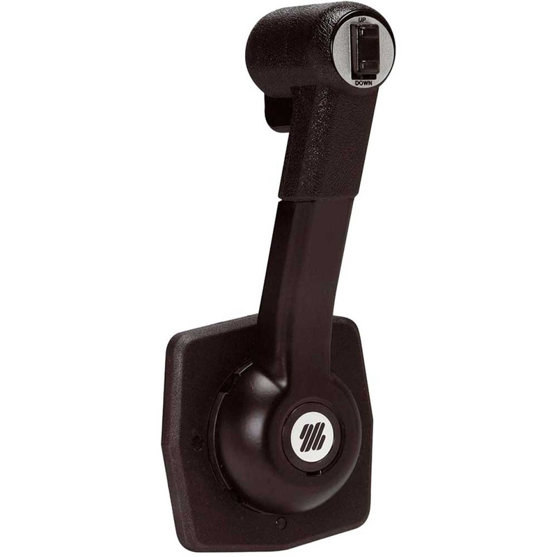 Single Lever Dual Action Side Mount Engine Control with Trim UFLEX USA B184 MERC