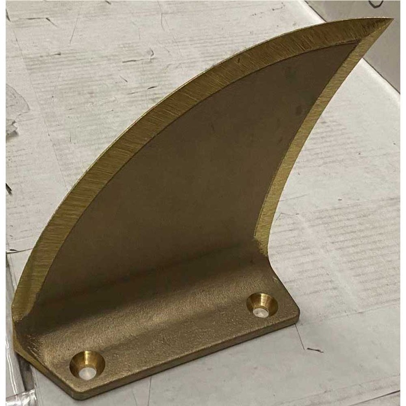 Tracking Fin – Special Turn Fin Flat Base Marine Hardware – TURN1050