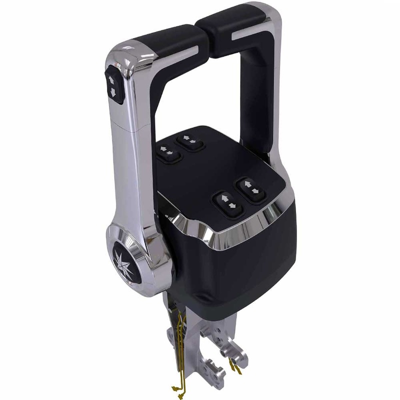 Xtreme Dual Top Mount with Tilt & Trim – No Neutral Interlock on Handle Dometic Marine CHX8242P