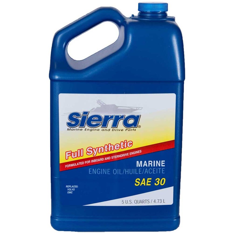 Full Synthetic SAE 30 4-Stroke Oil 5 Qt. SIERRA 18-9410-4