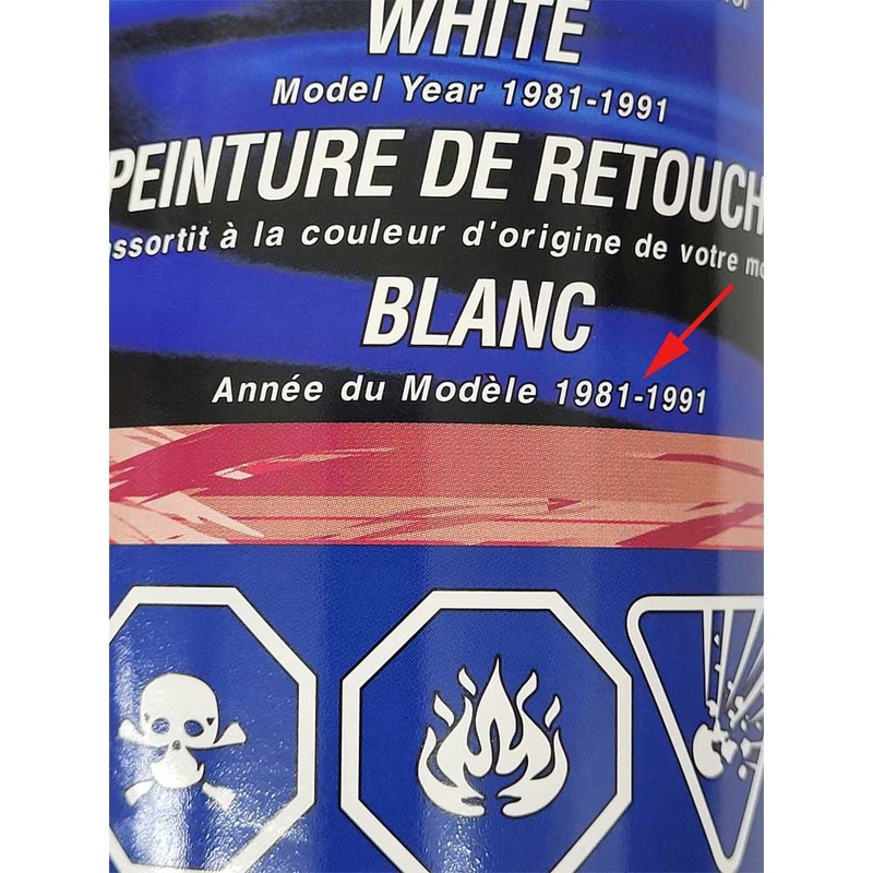 Johnson Evinrude White Acrylic Paint 1981 And Up BRP-0777171
