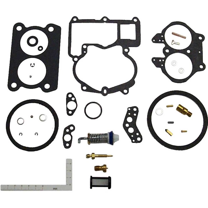 Rebuild Kit Mercarb2 Barrel Marine Carburetor Kit Sierra Brand 18-7098-1