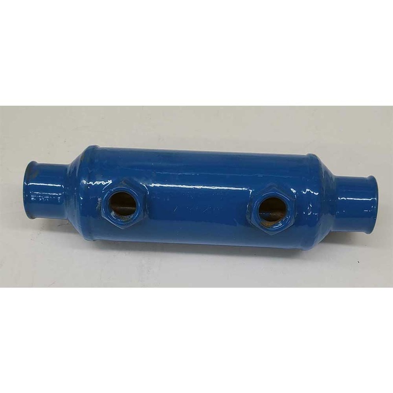 Transmission Oil Cooler 5 Inch Barrel X 1 – One Inch O.D. Barbs OEM Crusader R147003