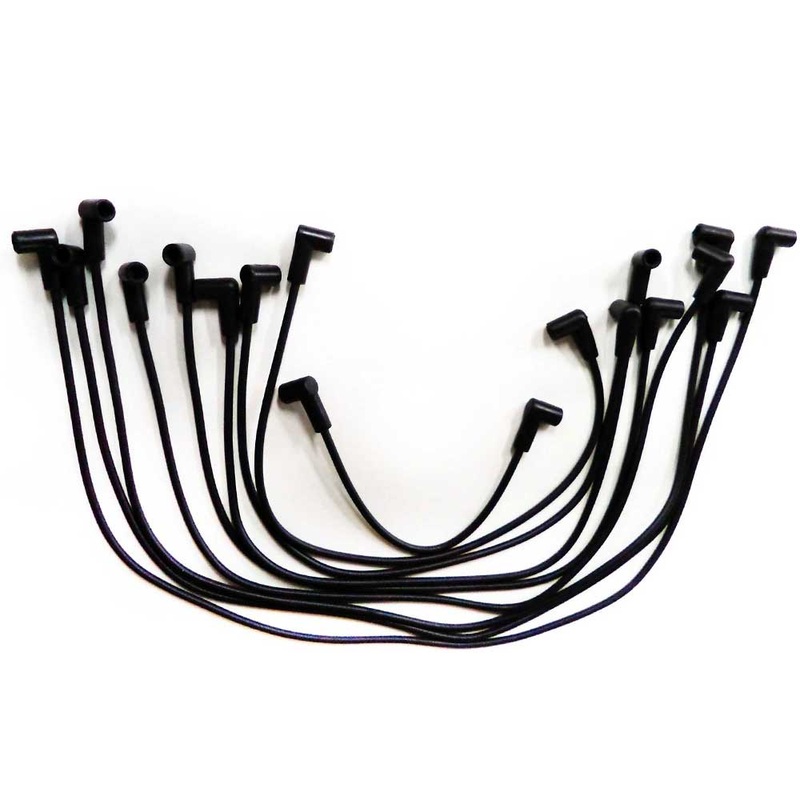 Wire Set Spark Plug Wire Set  Angled Boot EST Distributor OEM 98070