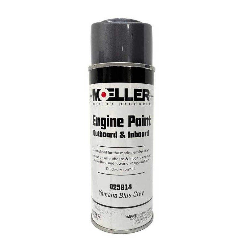 Yamaha Blue Gray Engine Paint  MO-025814