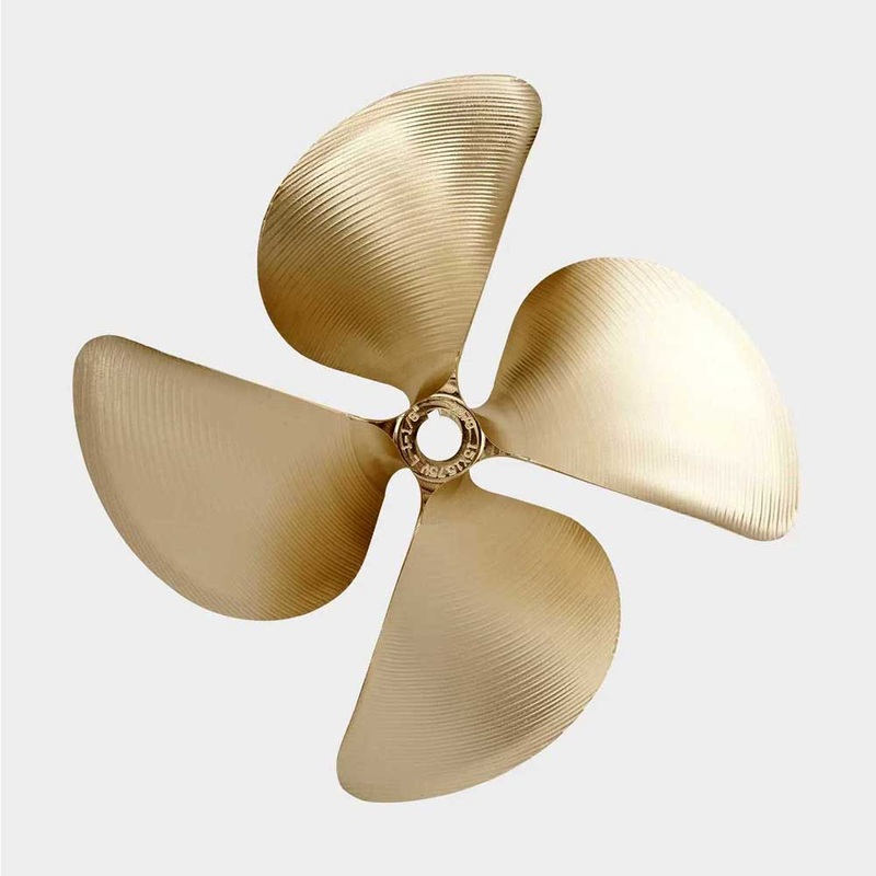 # 1758 ACME 4 Blade Propeller 1.5 Bore <b>Right Hand</b> 20.00 X 23.00 Cruiser Propeller