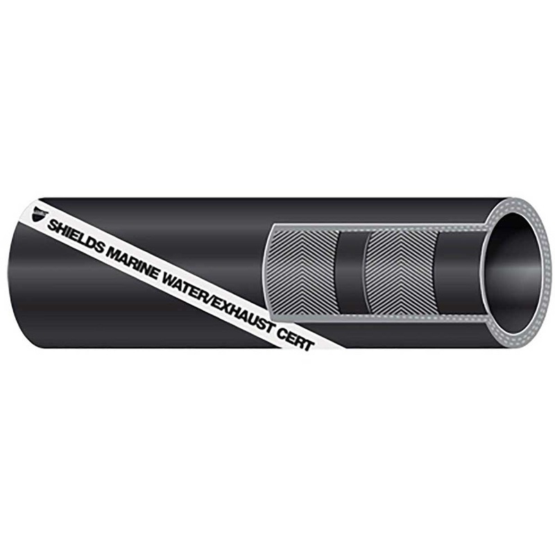 6 Inch O.D. Softwall Marine Exhaust/Water Hose Per Foot Shield’s 116-200-6004-1