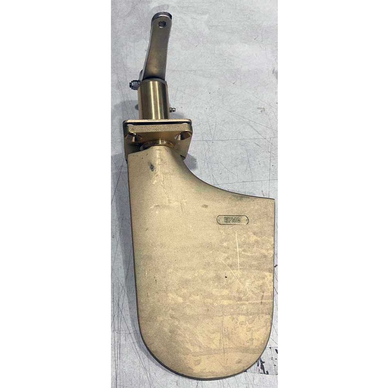 Rudder Assembly With Rudder Box STRAIGHT Tiller Arm – RPMC1.00-S