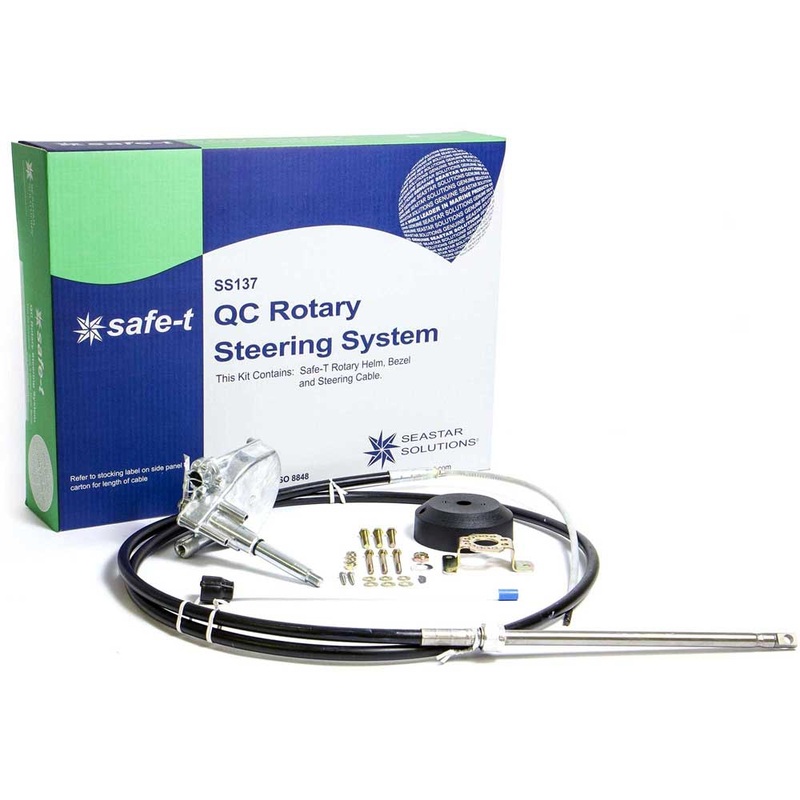 Safe-T Quick Connect Rotary Steering Kit – 18 Foot Dometic SeaStar SS13718