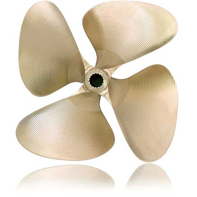 # 810 OJ WAKEPRO-V3 – 4 Blade Propeller Splined Left Hand 16.50 X 18.0 Cup .120